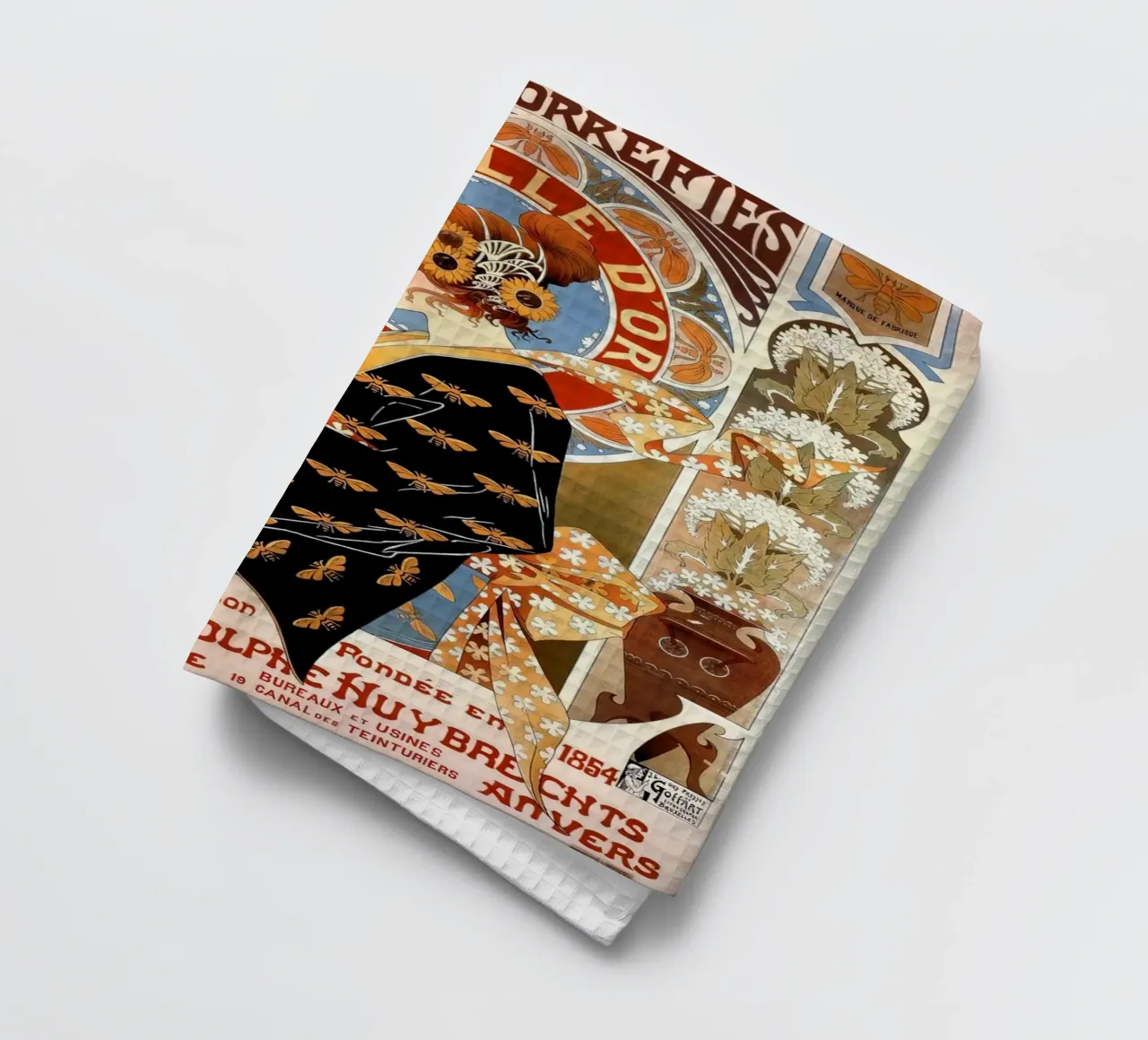 Acquistare caffè francese Pubblicità Caffè Torrefies Vintage canovaccio da cucina da Aaronshop