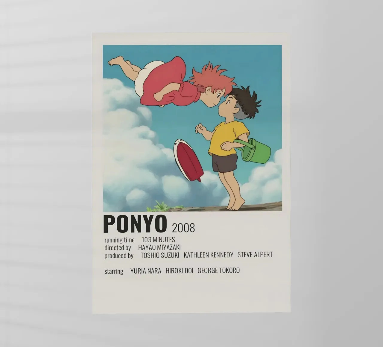 PONYO 2008 pellicola backlit da Totoya