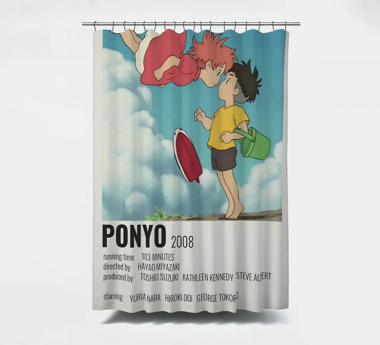 PONYO 2008 Duschvorhang von Totoya