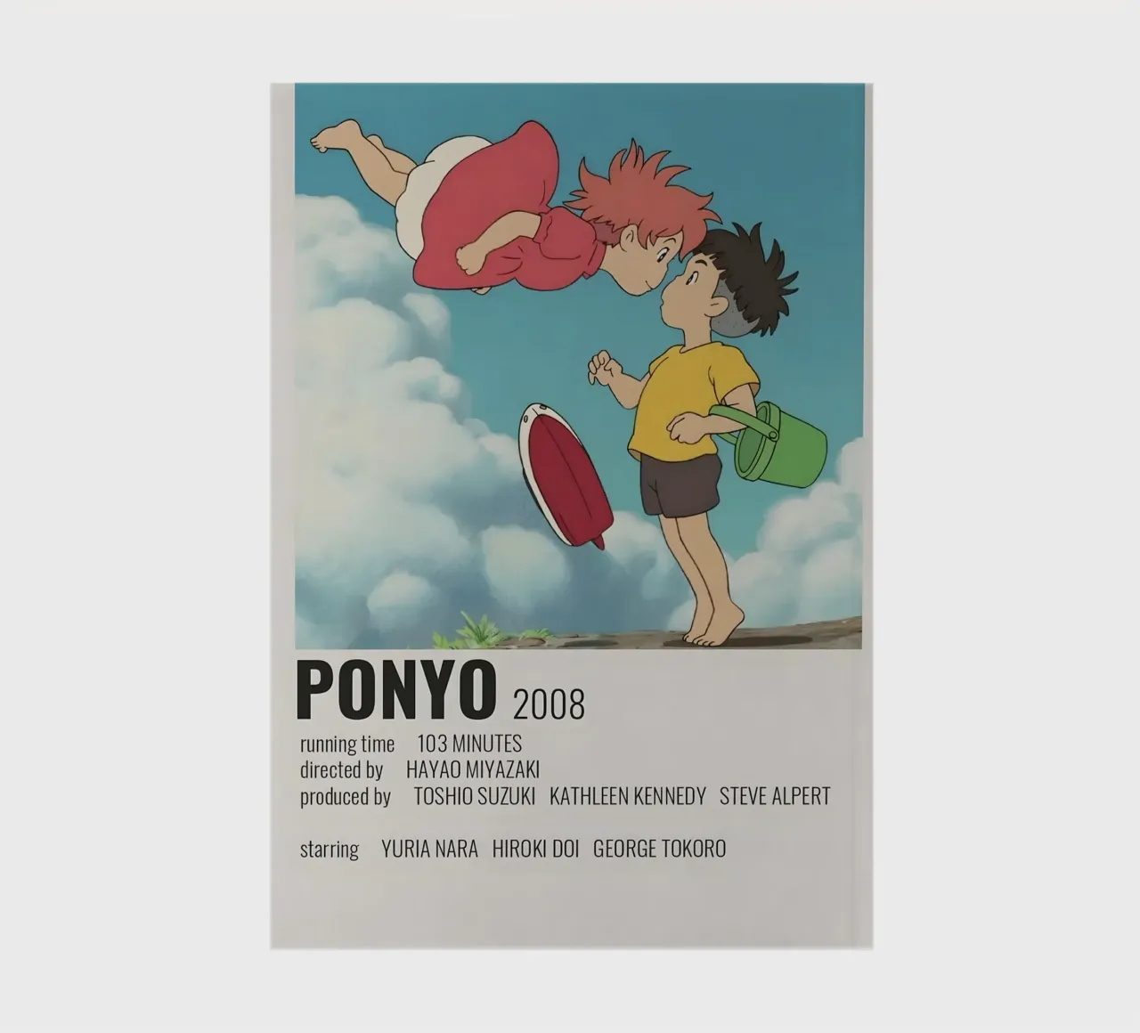 PONYO 2008 notebook by Totoya