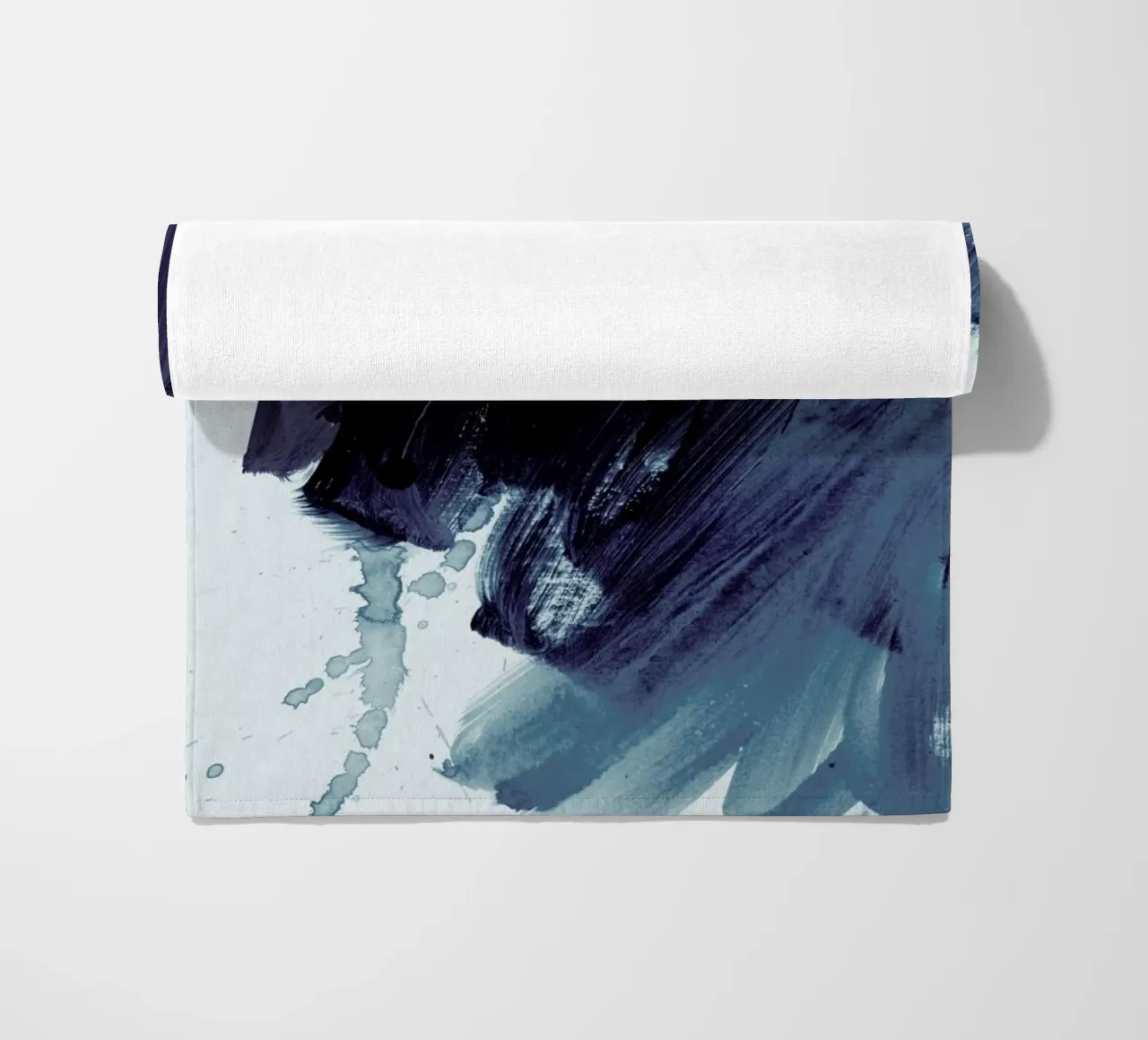 Brushstrokes 11 Bluish telo mare da IRIS LEHNHARDT FINE ART