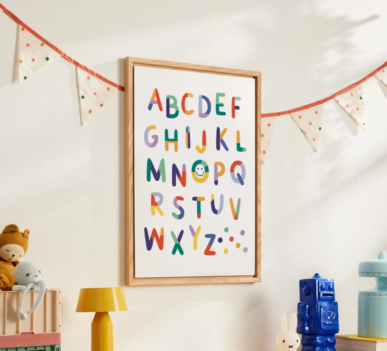 Konfetti ABC plexiglass da VIERUNDFÜNFZIG