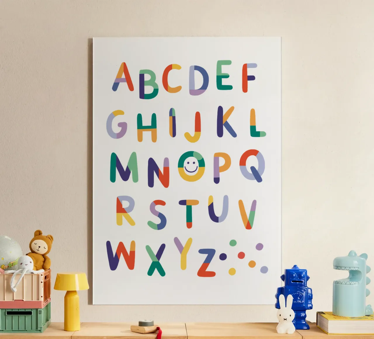 Konfetti ABC plexiglass da VIERUNDFÜNFZIG