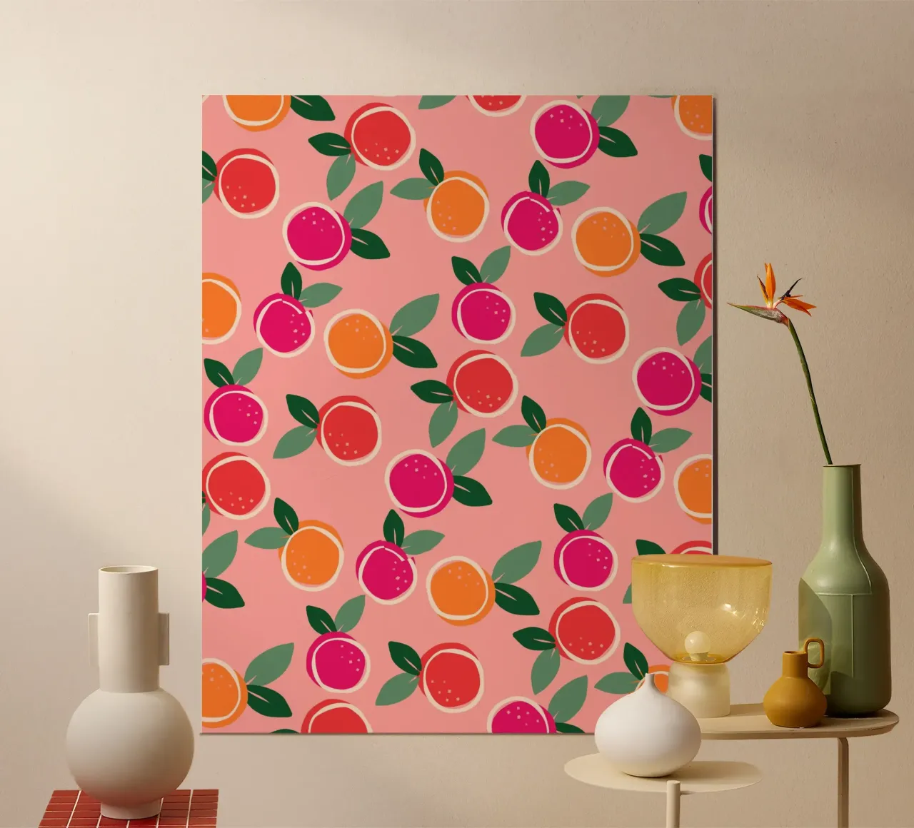 Zonsondergang Citrus Symfonie poster van Kintsugi99