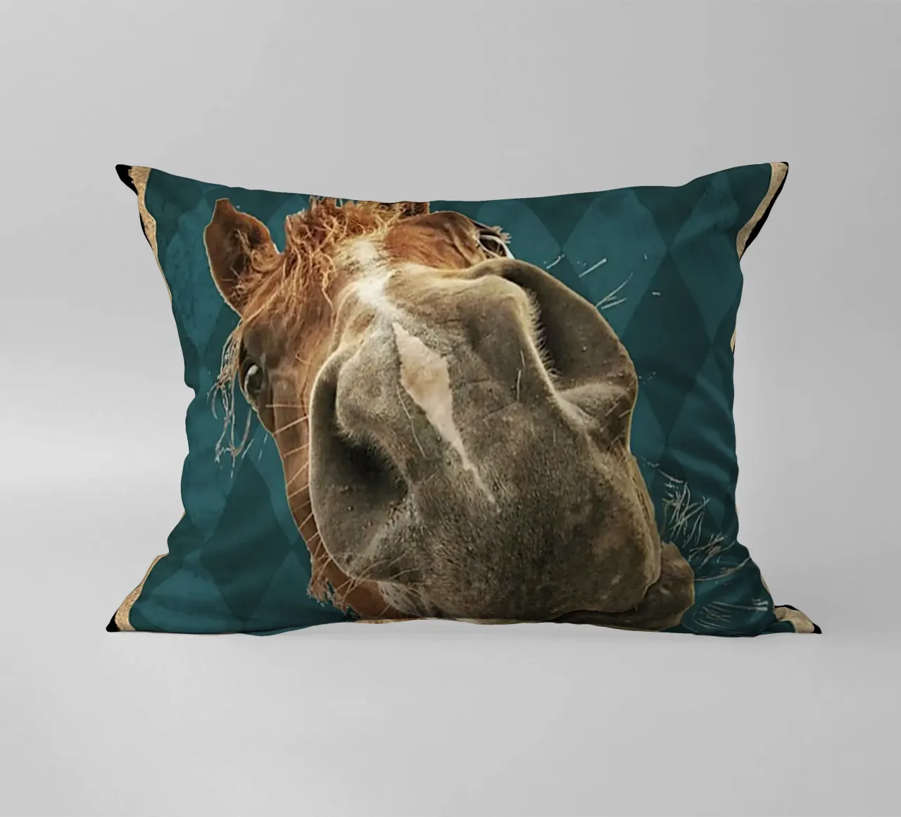 cavallo ciao guance dolci siediti cuscino da Aaronshop