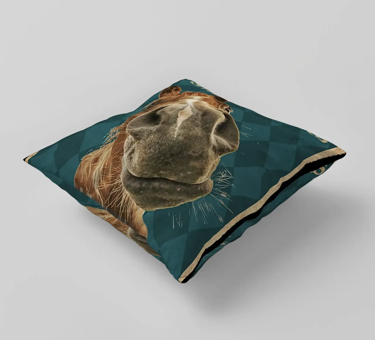 cavallo ciao guance dolci siediti cuscino da Aaronshop