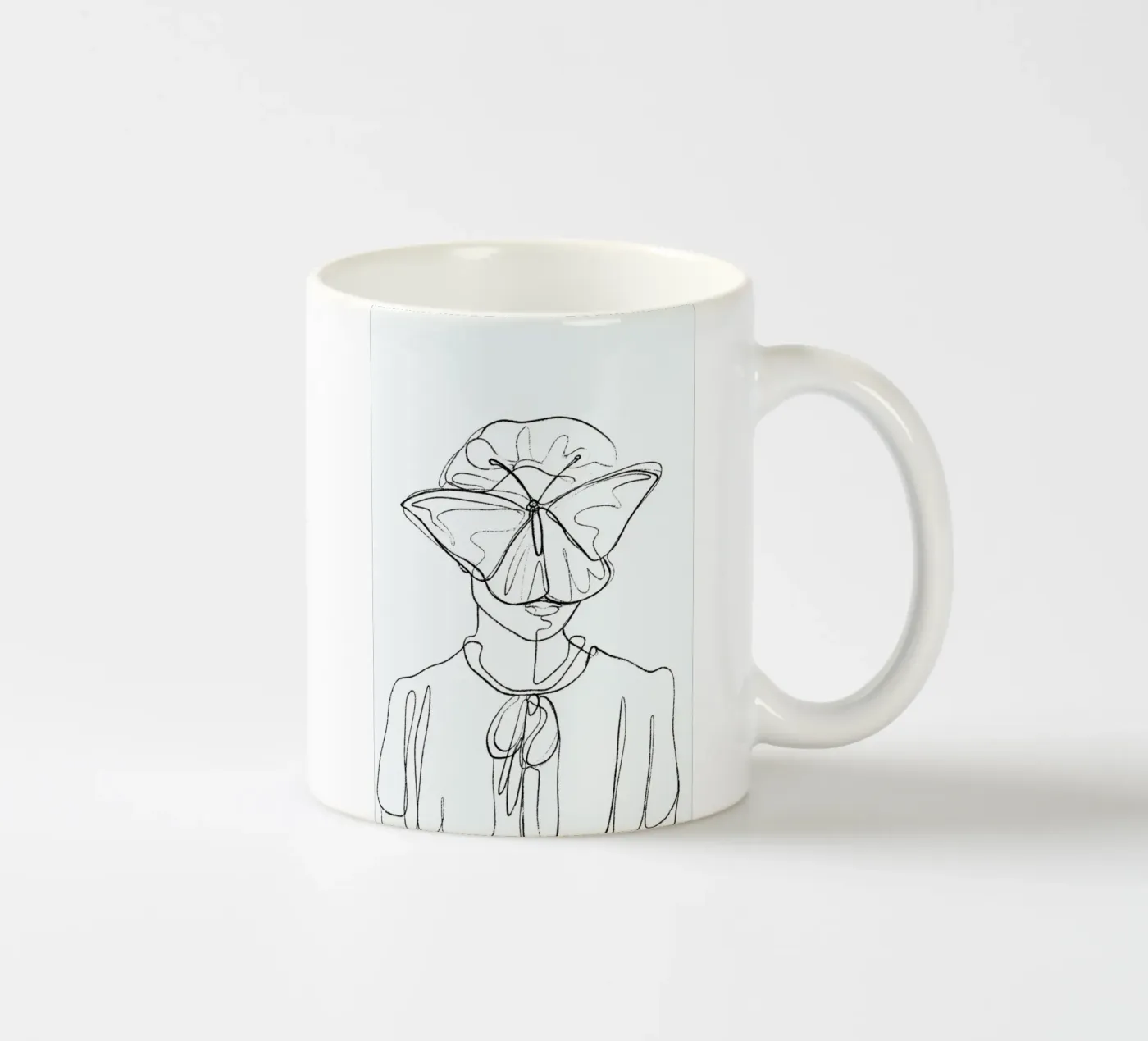 Hidden ceramic mug by treechild