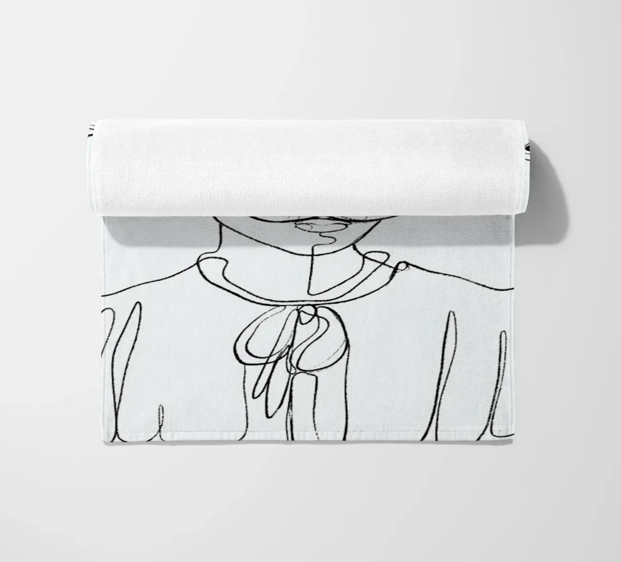 Hidden beach towel by treechild