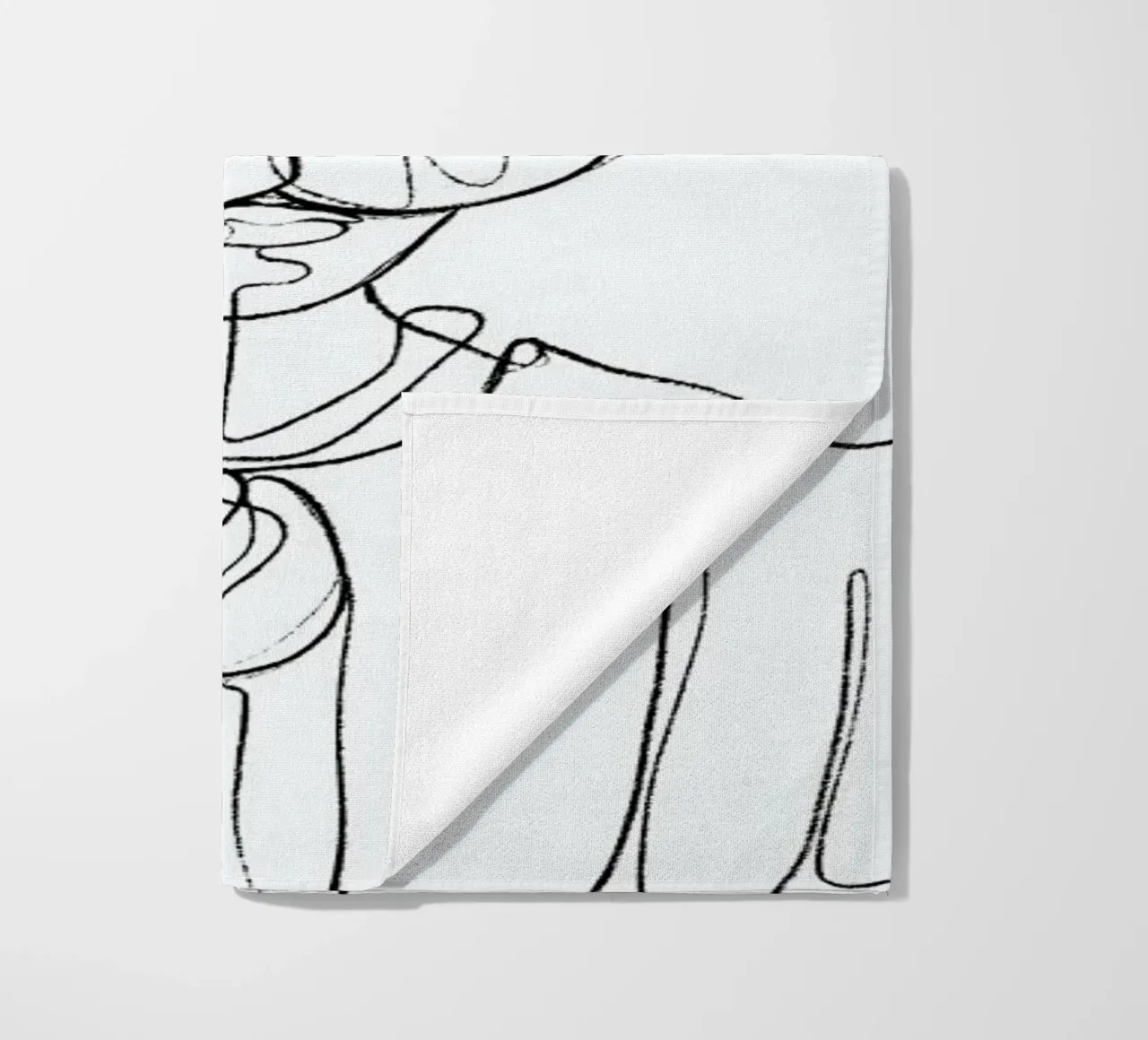 Hidden beach towel by treechild