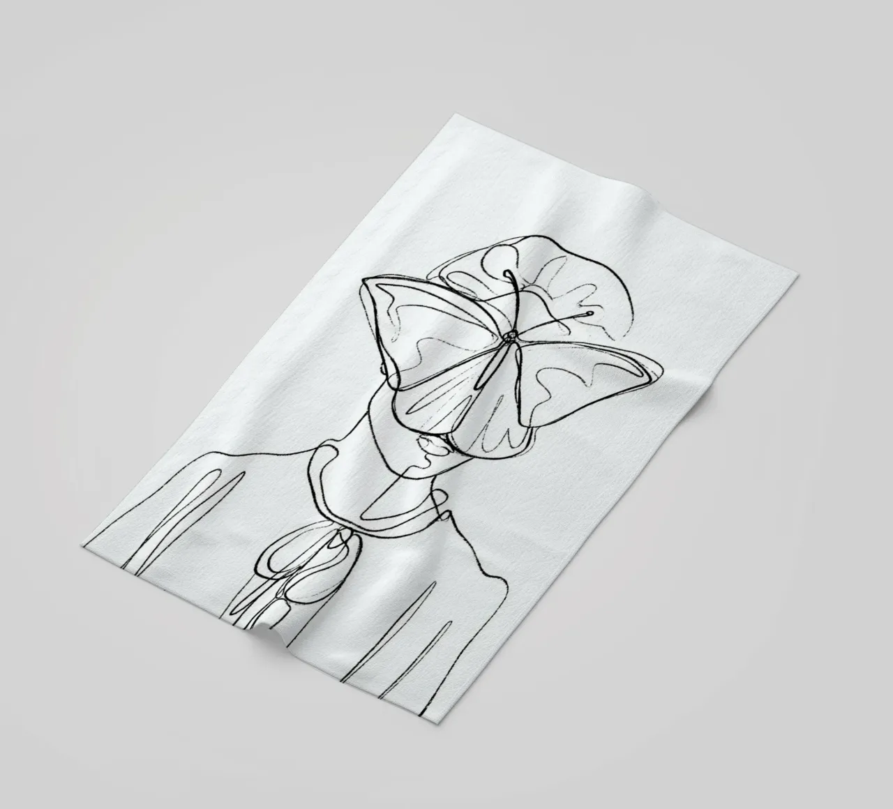 Hidden beach towel by treechild