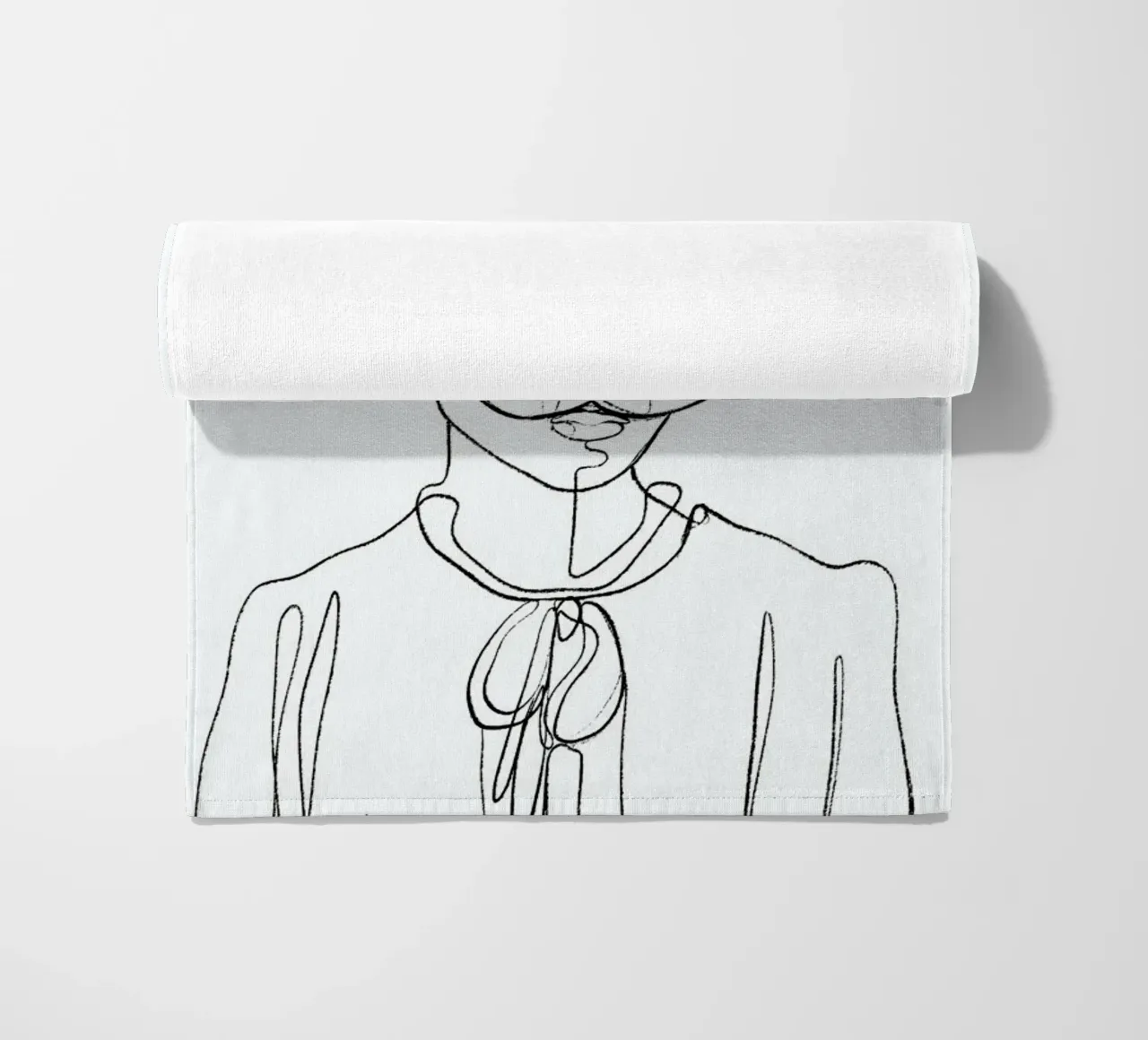 Hidden beach towel by treechild