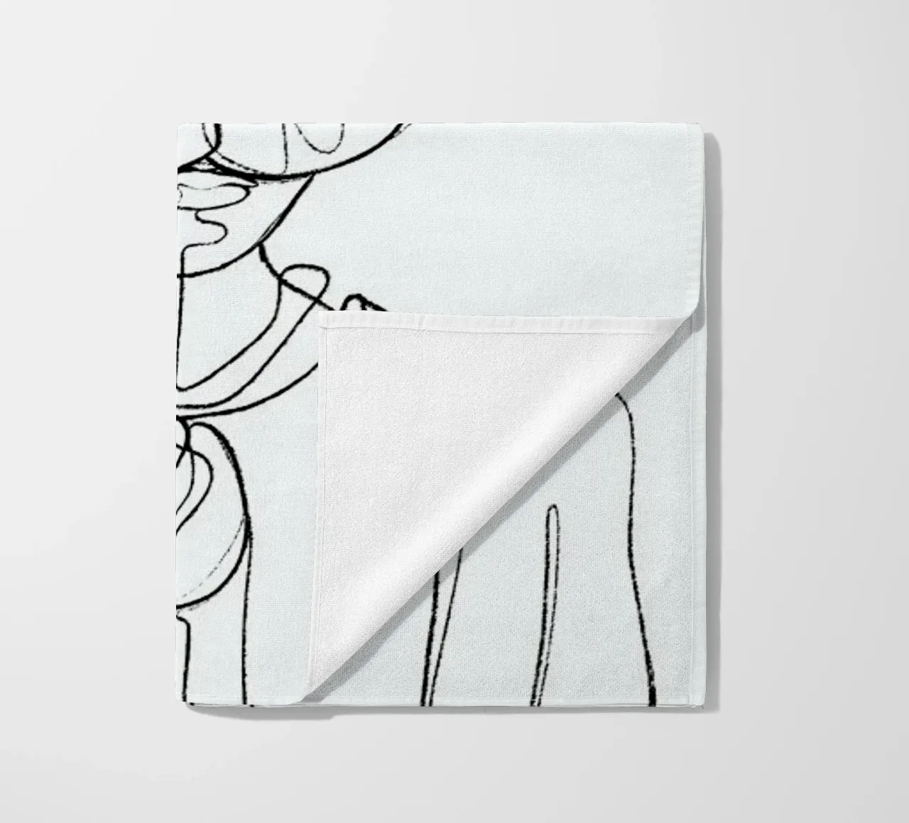 Hidden beach towel by treechild