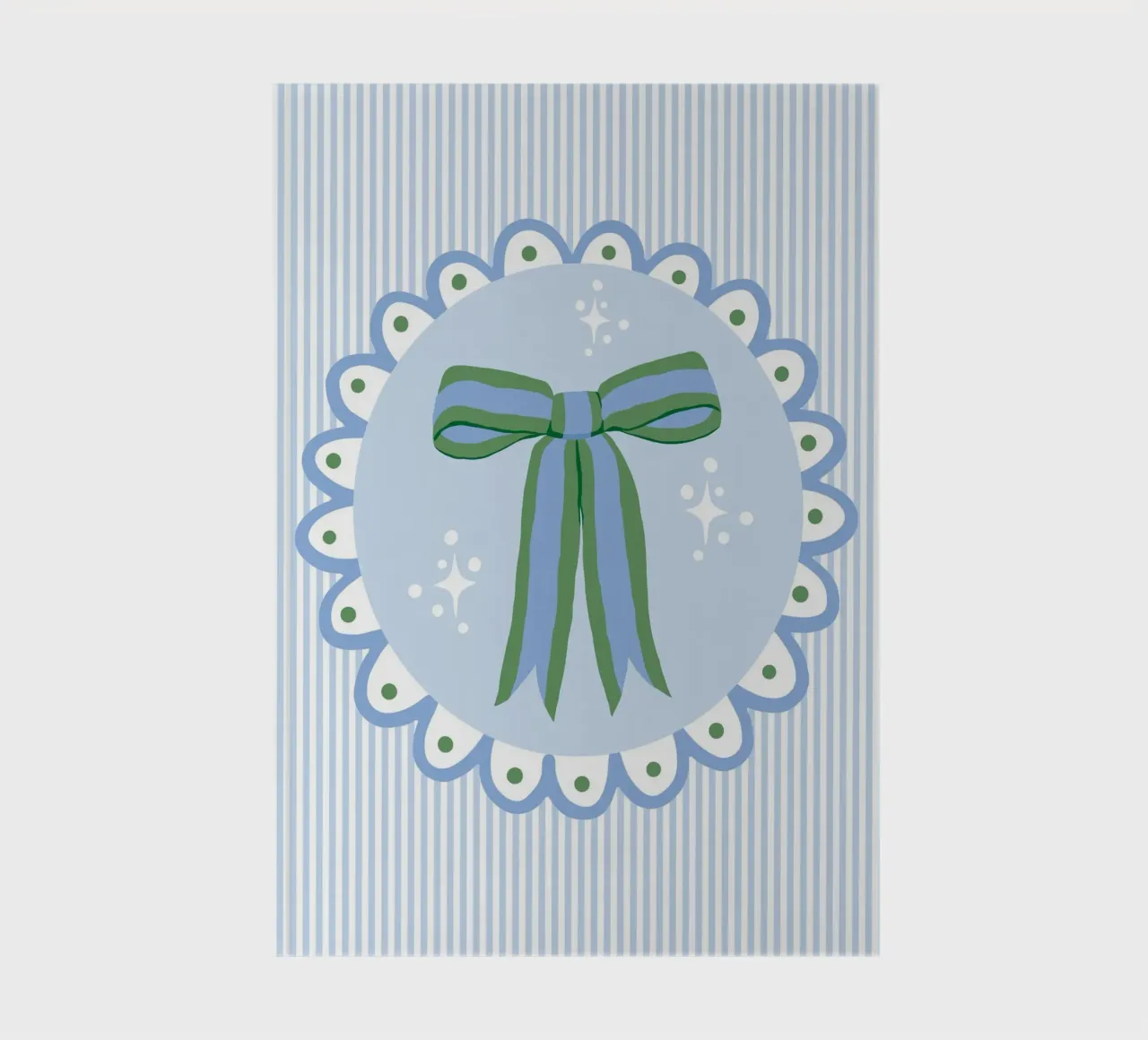 Pretty sparking coquette ribbon in blue and green diario da Vivdesign