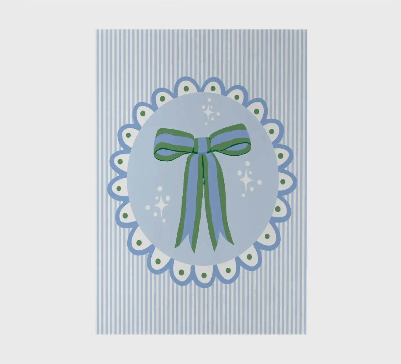 Pretty sparking coquette ribbon in blue and green diario da Vivdesign