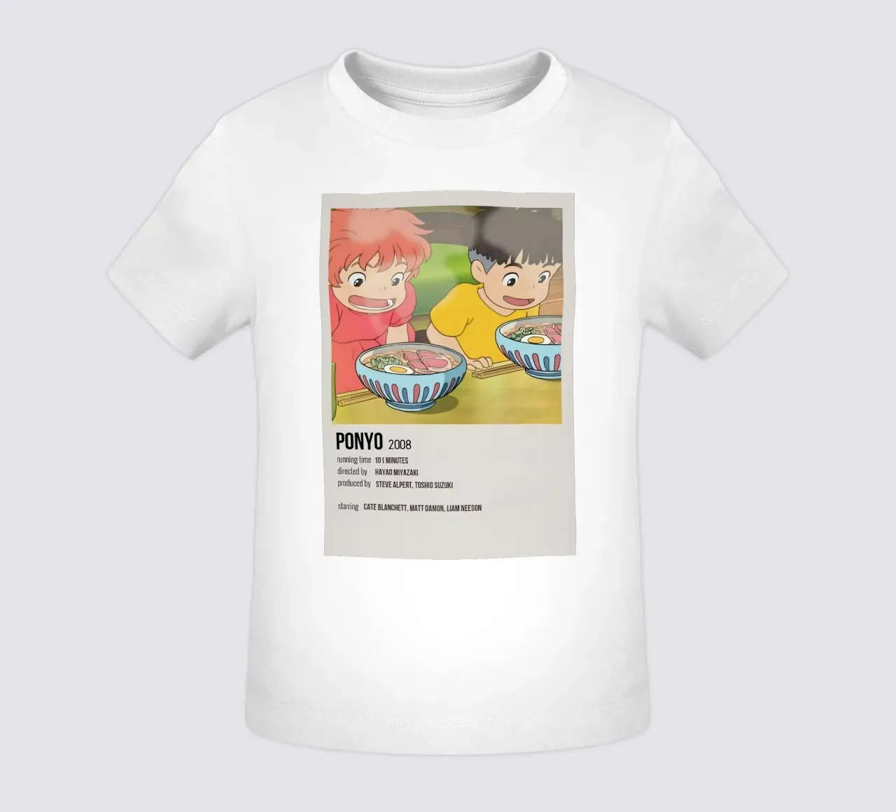 PONYO 2008 baby t-shirt by Totoya