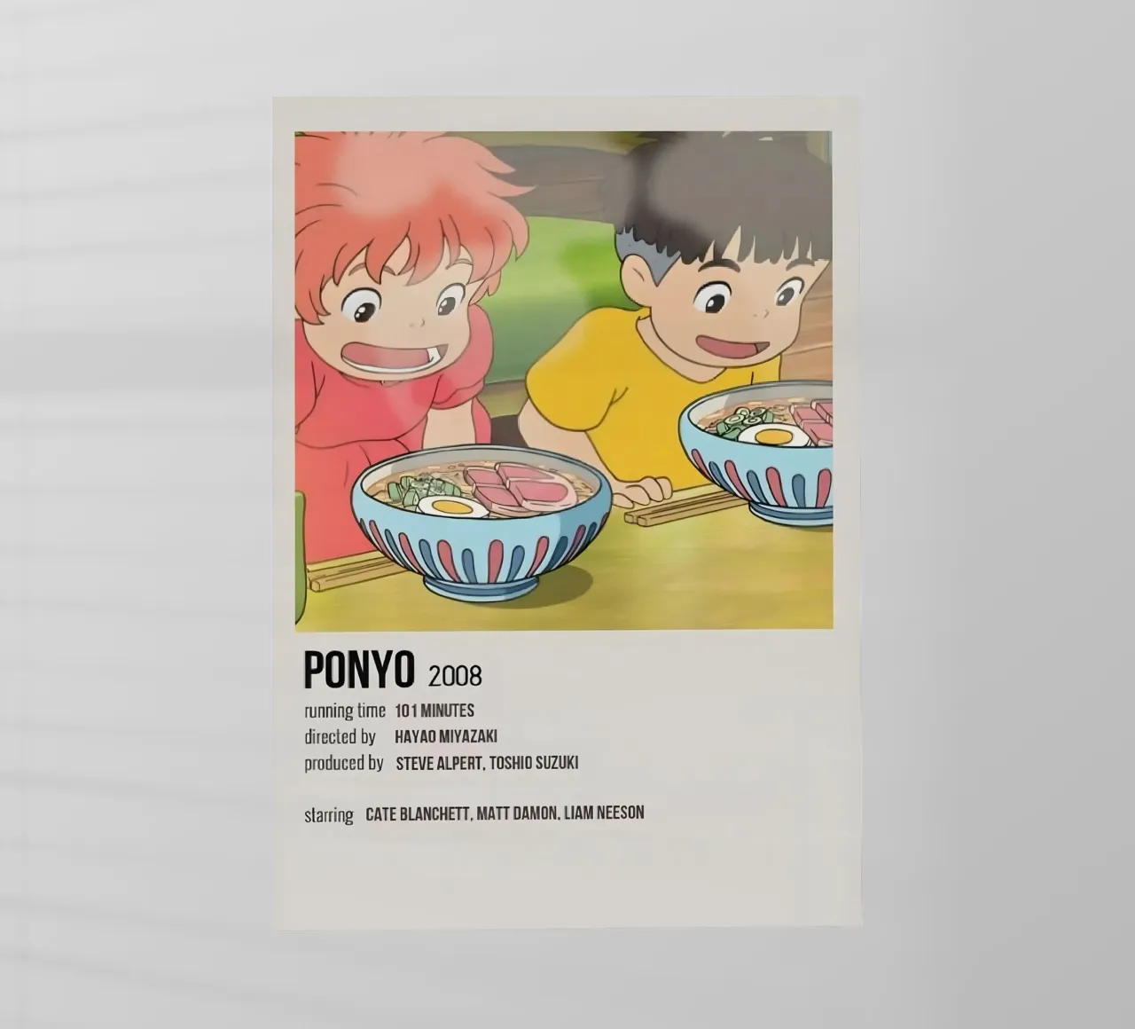 PONYO 2008 pellicola backlit da Totoya