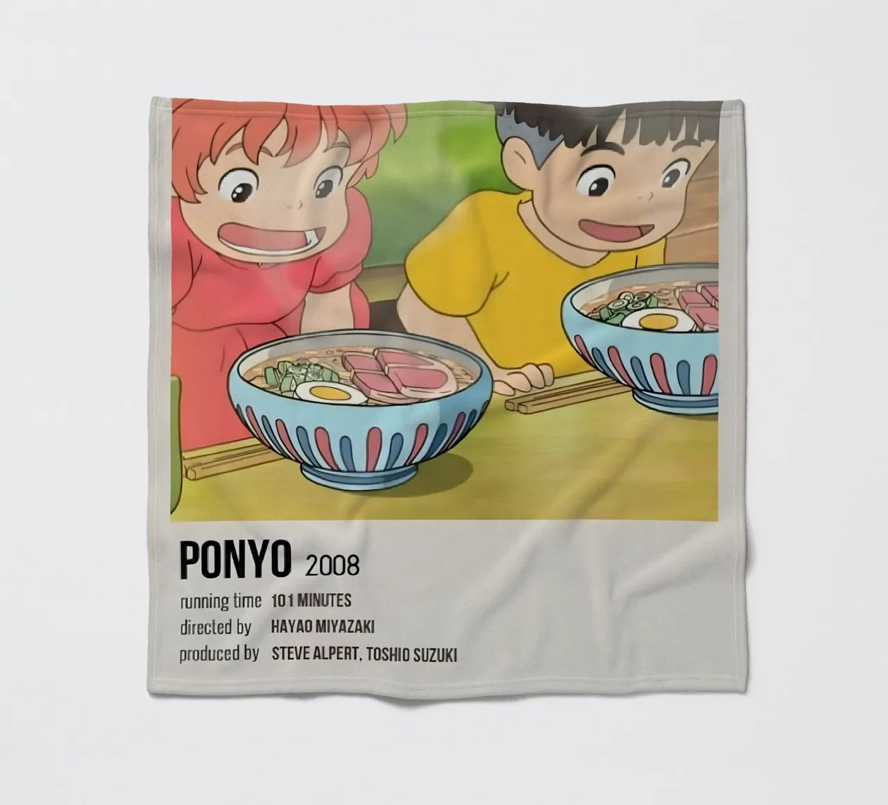 PONYO 2008 coperta in pile da Totoya