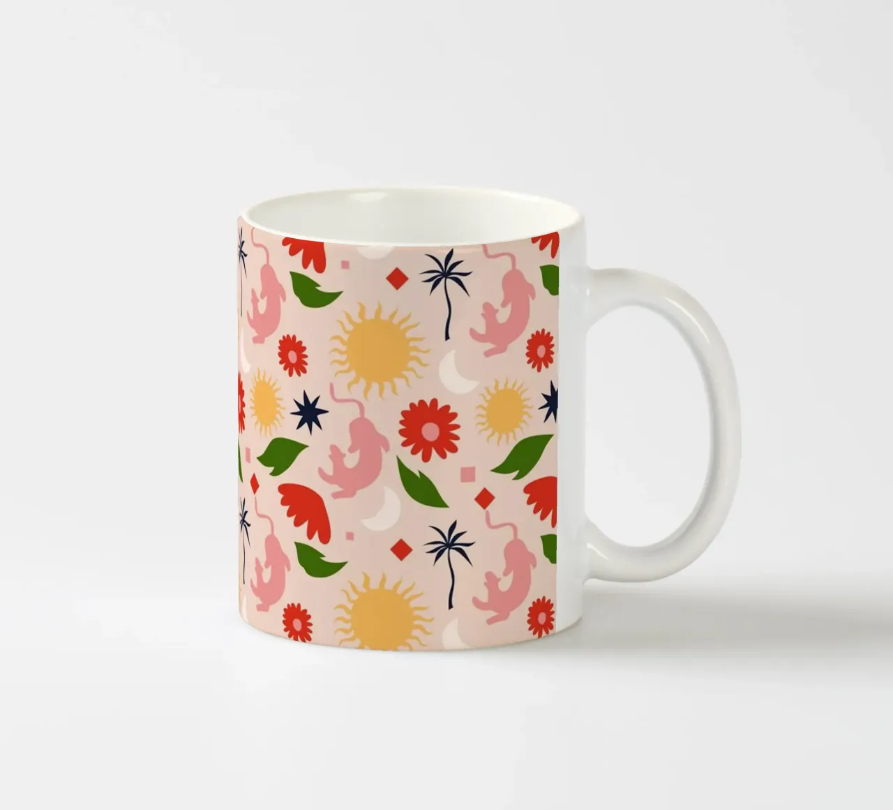 Giungla celeste tazza in ceramica da Kintsugi99