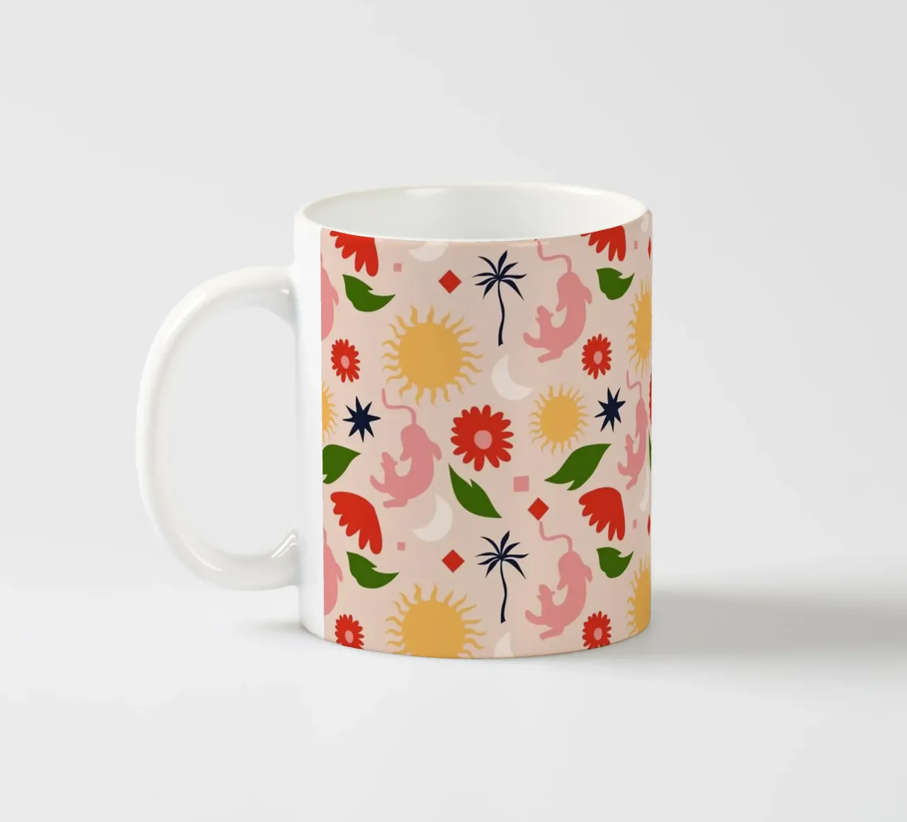 Giungla celeste tazza in ceramica da Kintsugi99