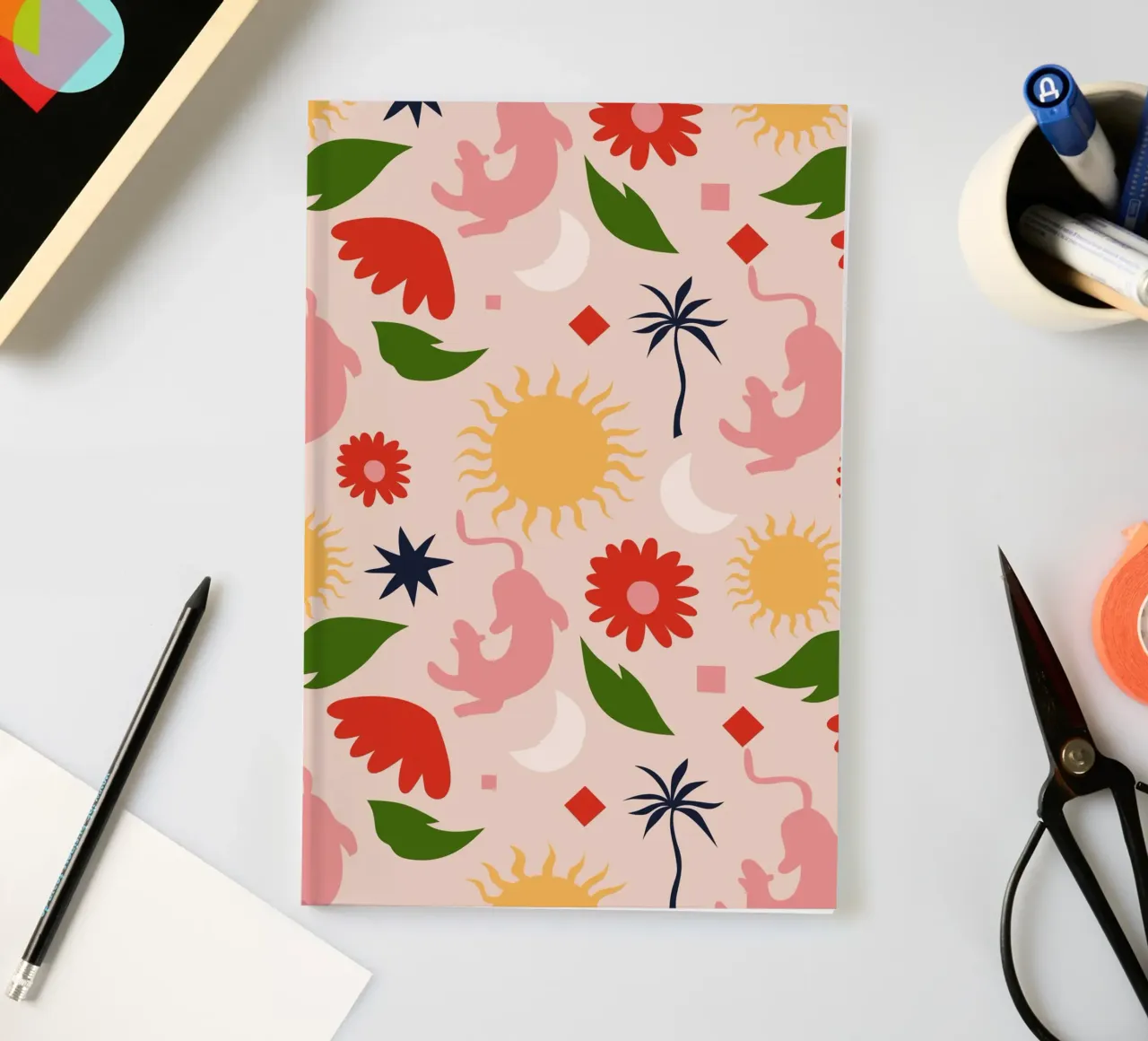 Celestial Jungle notebook by Kintsugi99