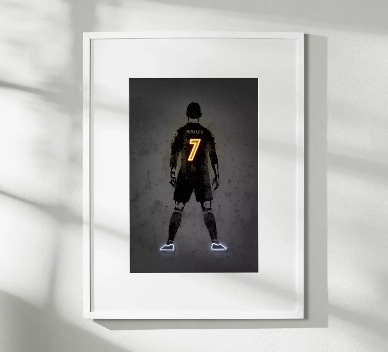 Cristiano poster con telaio in legno da Octavian