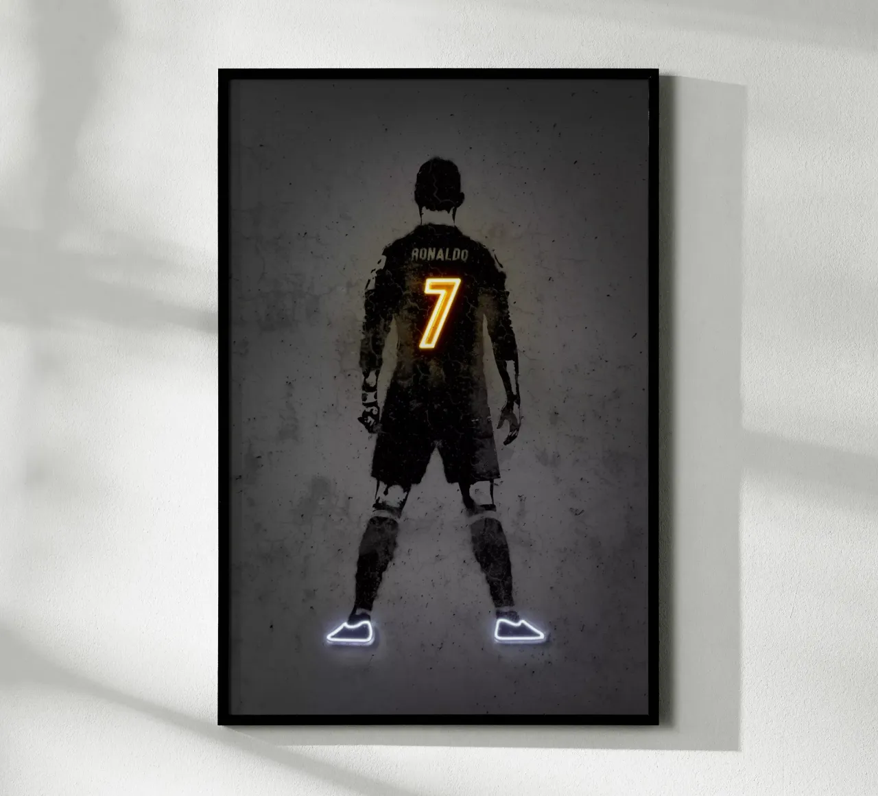 Cristiano poster con telaio in legno da Octavian