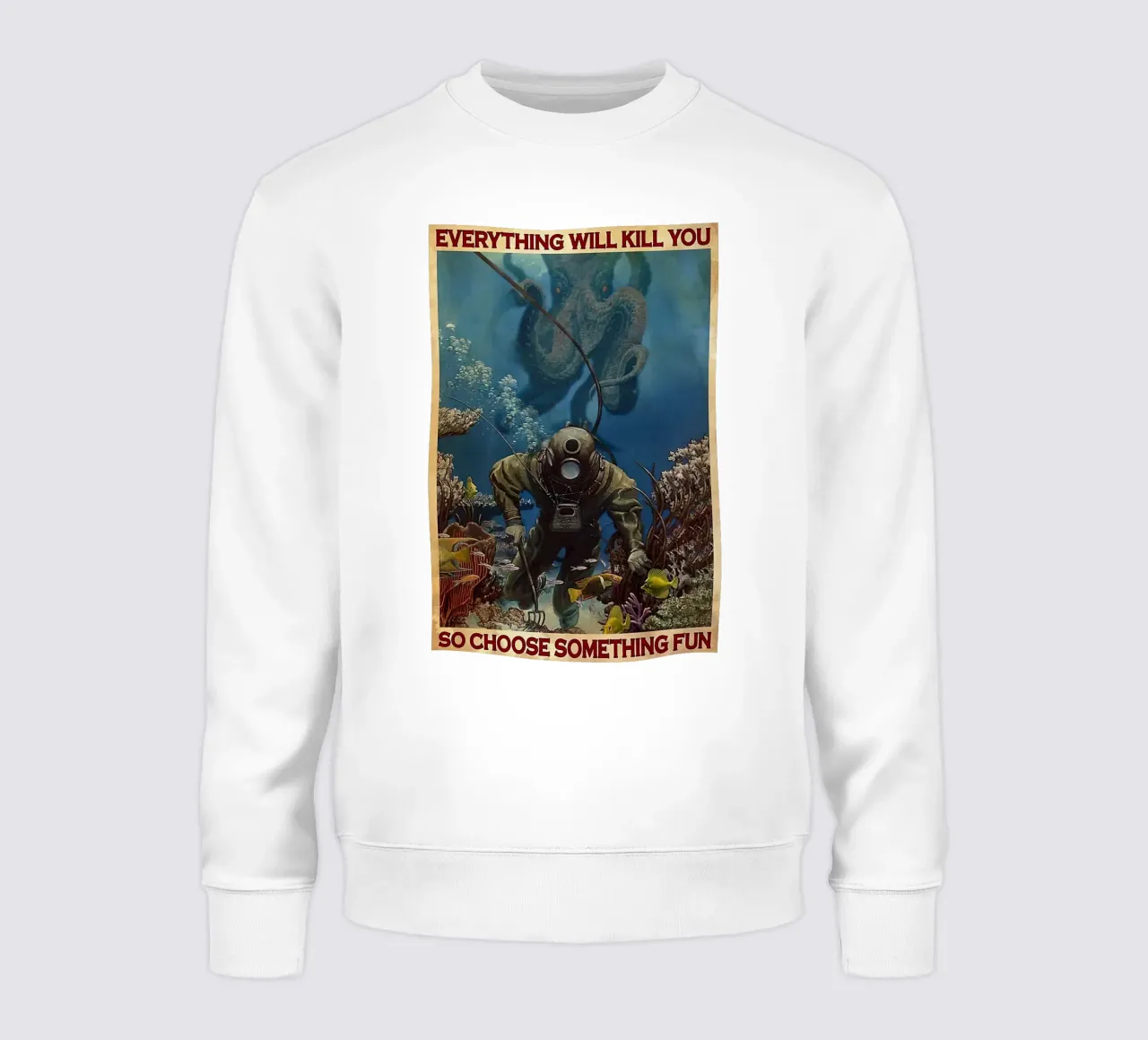 Todo te matará, así que elige algo divertido sudadera de Aaronshop