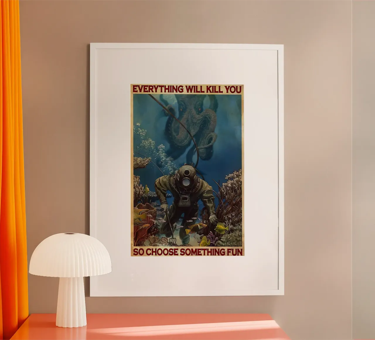 Alles wird dich umbringen, also wähle etwas Lustiges Hahnemühle von Aaronshop