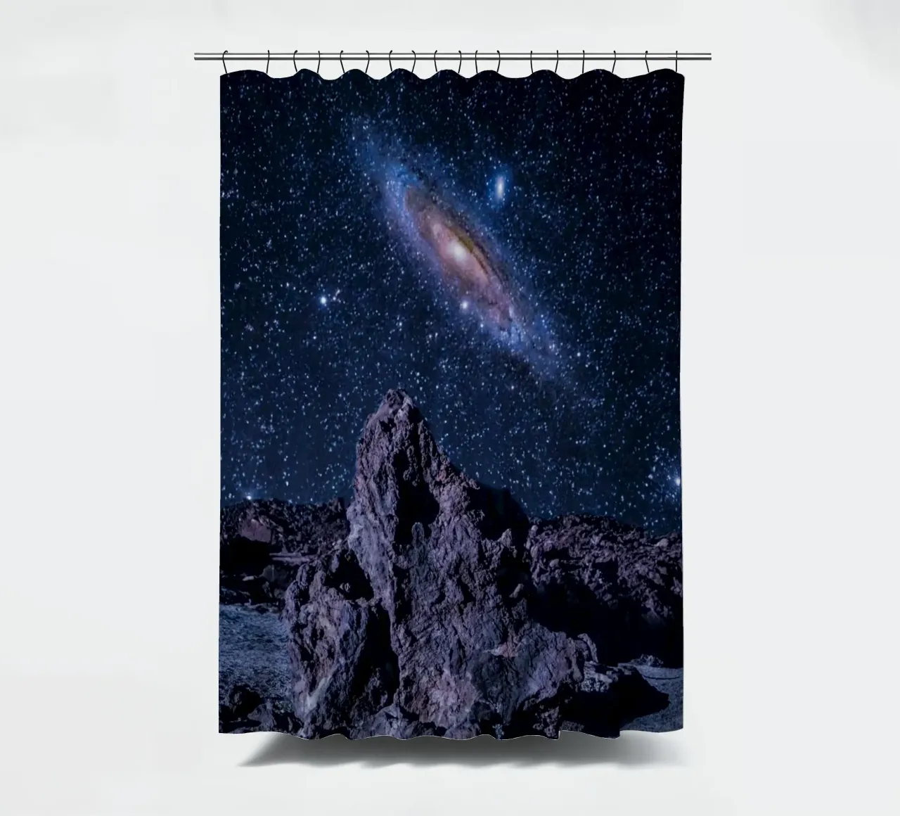 Echoes from Andromeda tenda da doccia da Stellar Dream Art