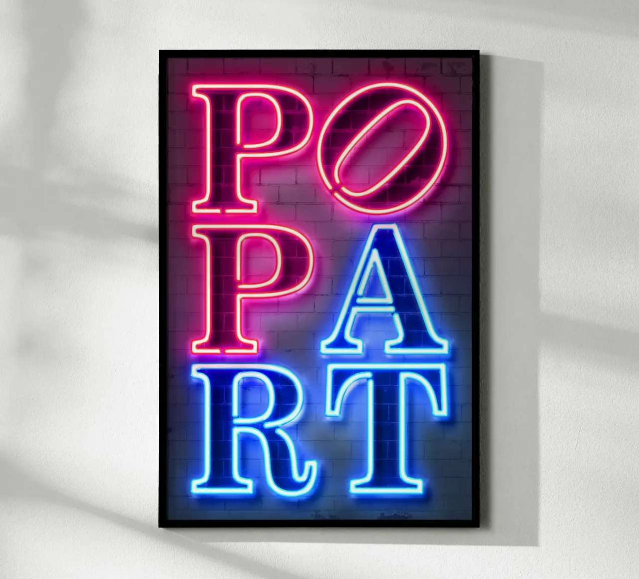 Pop Art poster con telaio in alluminio da Octavian