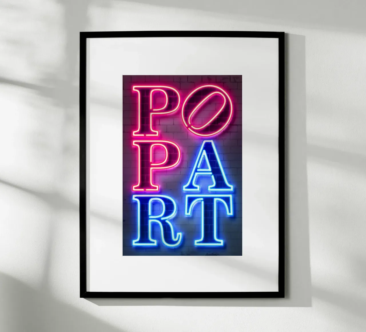 Pop Art poster con telaio in alluminio da Octavian