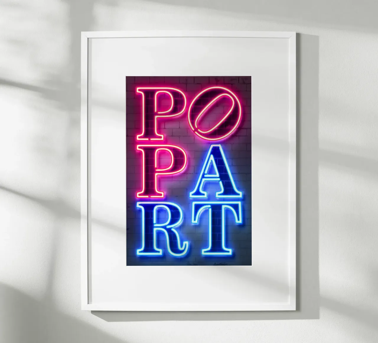 Pop Art poster con telaio in alluminio da Octavian