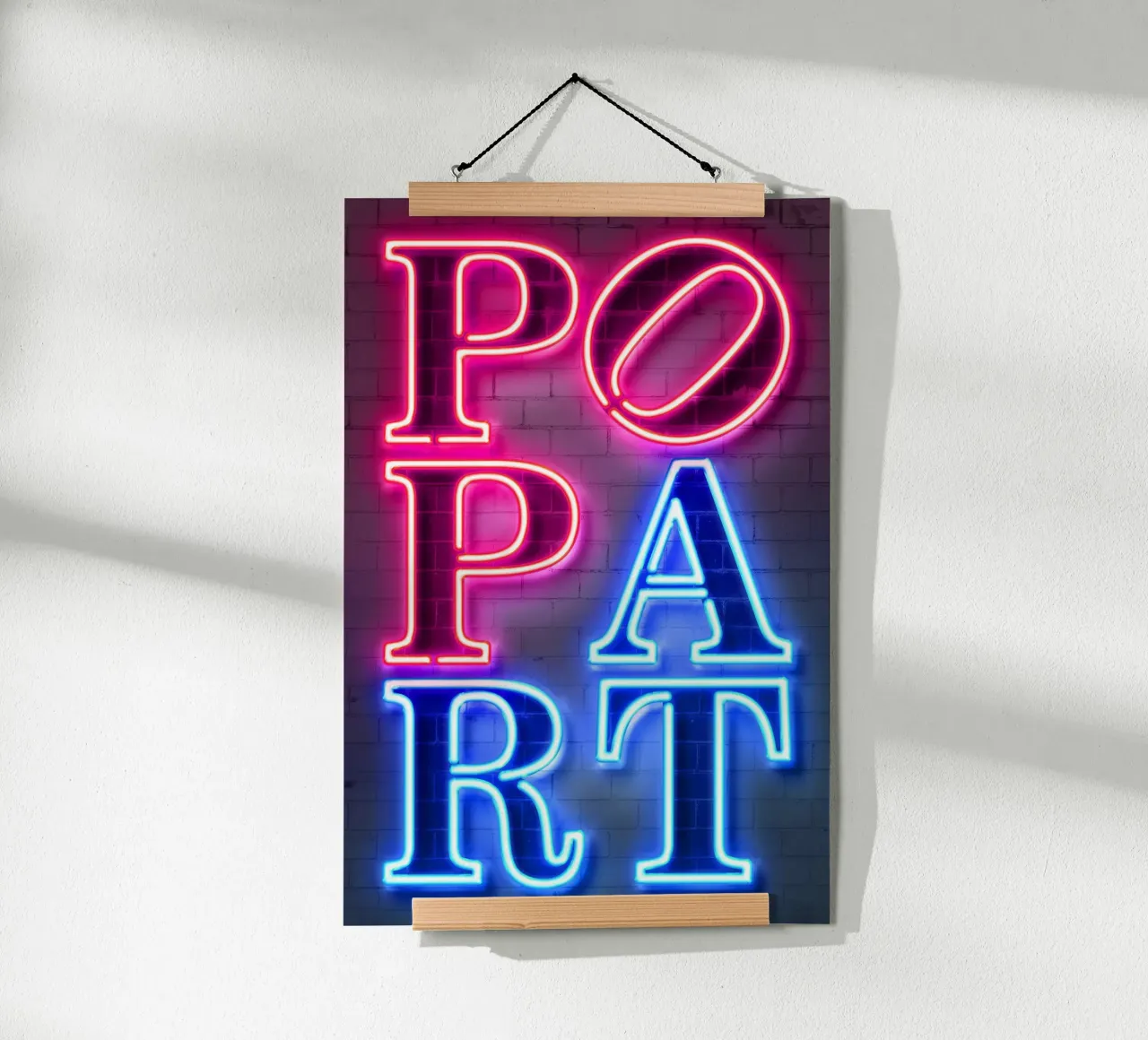 Pop Art poster con telaio in alluminio da Octavian
