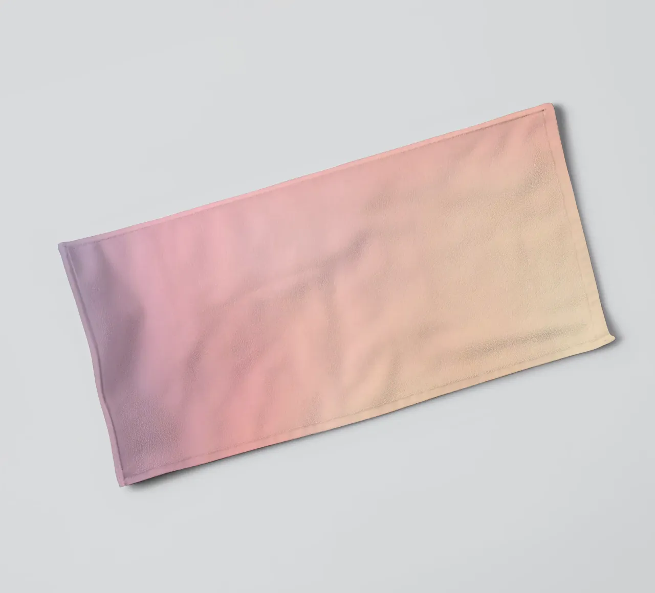 Soft pastel colors blend to create a calm background towel by DesignDoodle