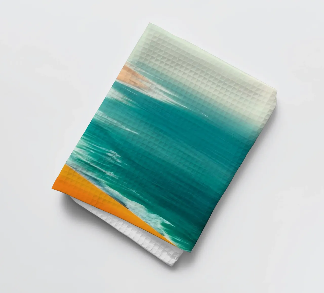 Le dune di sabbia del deserto incontrano l'oceano lungo un litorale mozzafiato canovaccio da cucina da DesignDoodle