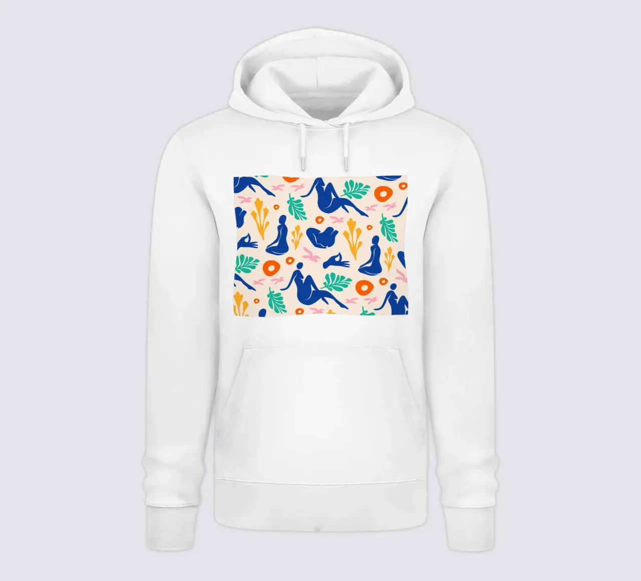 Non preoccupatevi felpa con cappuccio da Kintsugi99