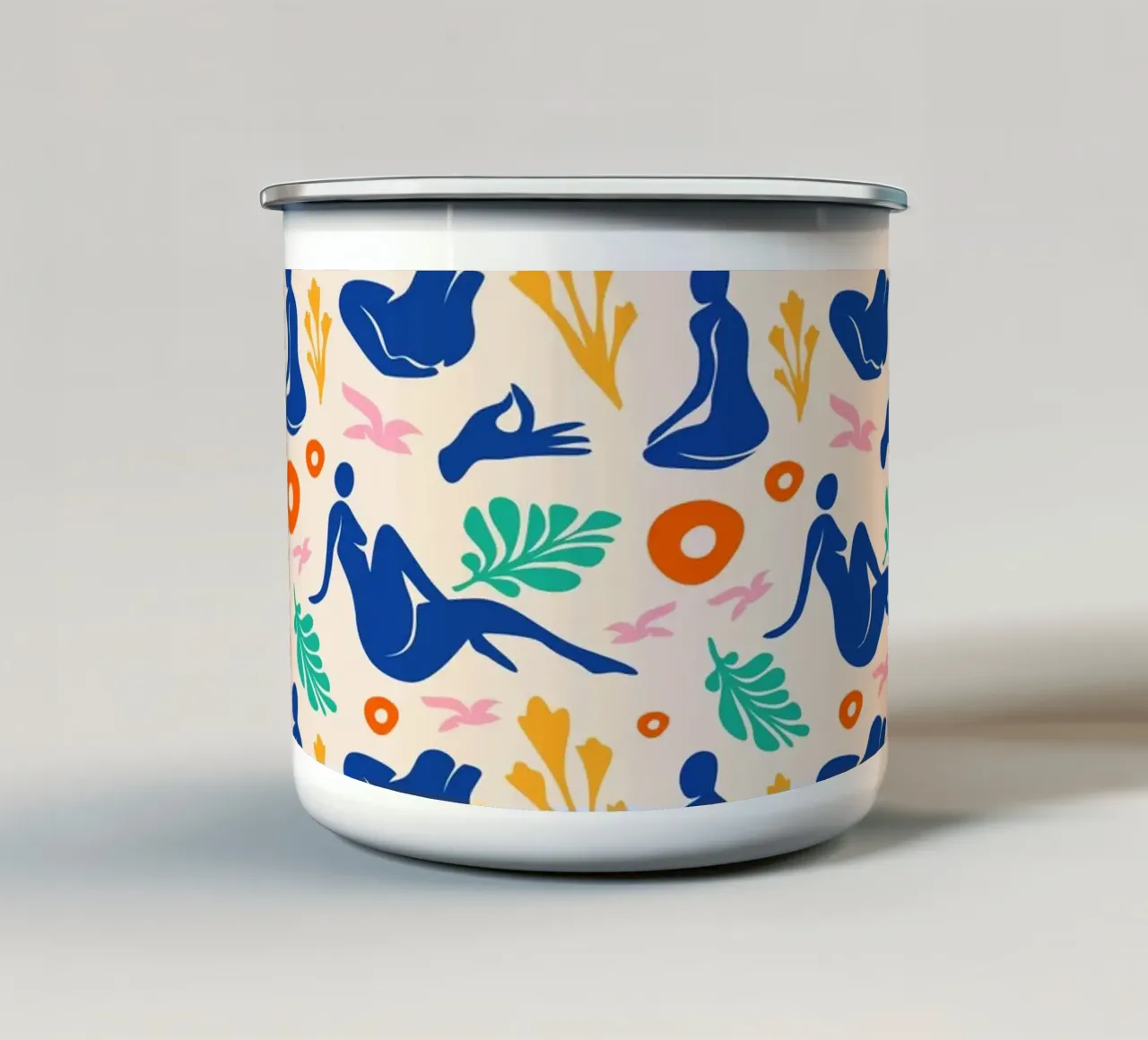Non preoccupatevi tazza in smalto da Kintsugi99