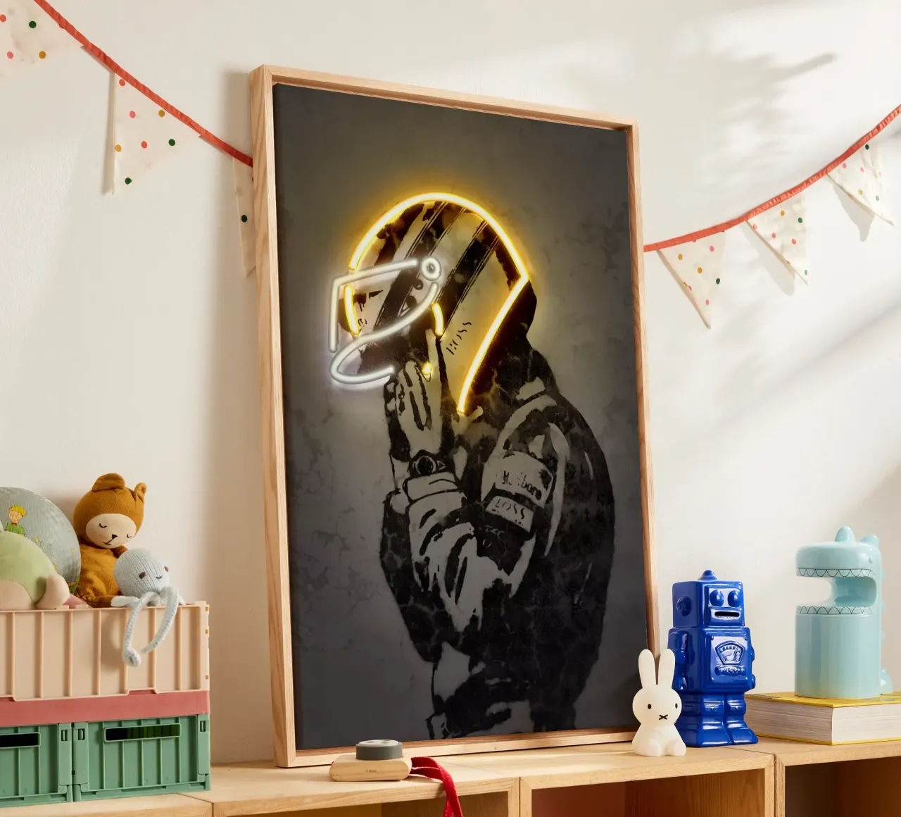 Senna canvas met Baklijst van Octavian