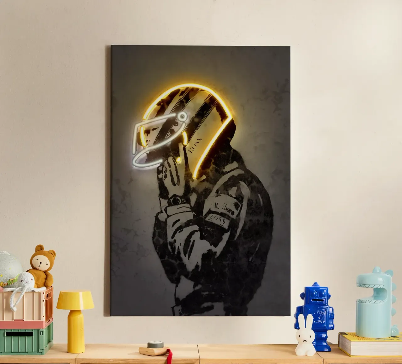 Senna canvas met Baklijst van Octavian