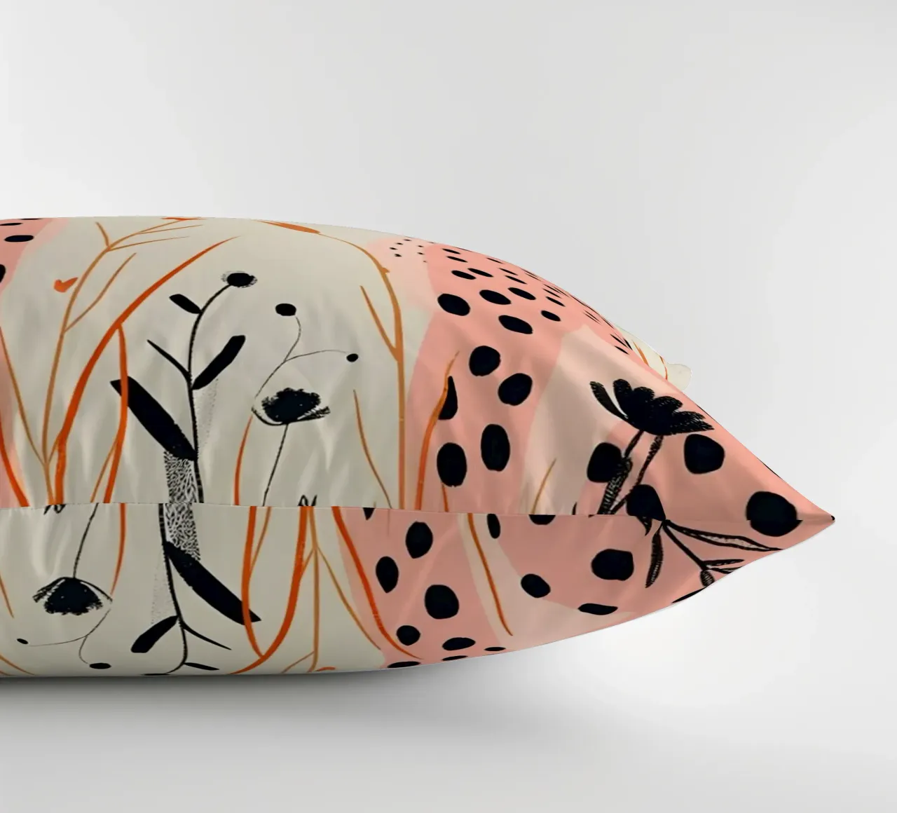 Psichedelico ghepardo macchie animali astratti stampa pop art cuscino da NorwesClub
