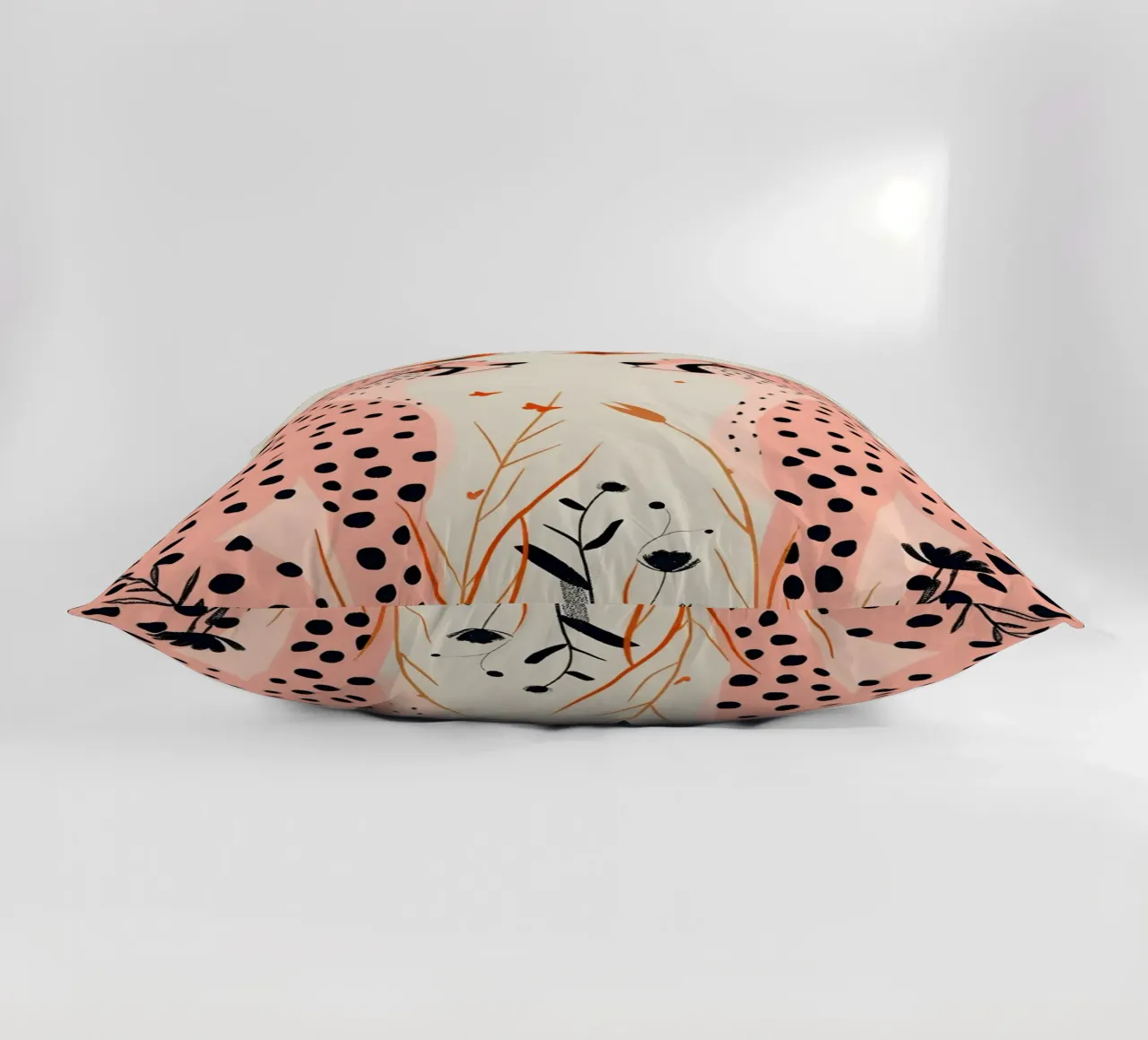 Psichedelico ghepardo macchie animali astratti stampa pop art cuscino da NorwesClub