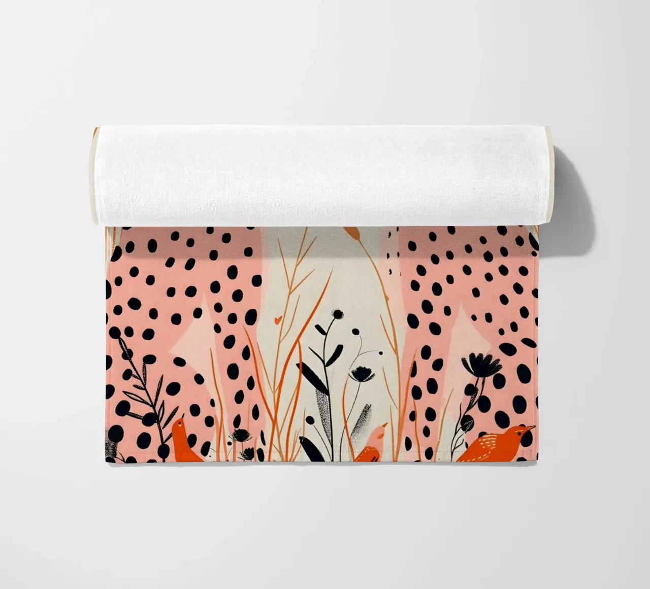 Psichedelico ghepardo macchie animali astratti stampa pop art telo mare da NorwesClub
