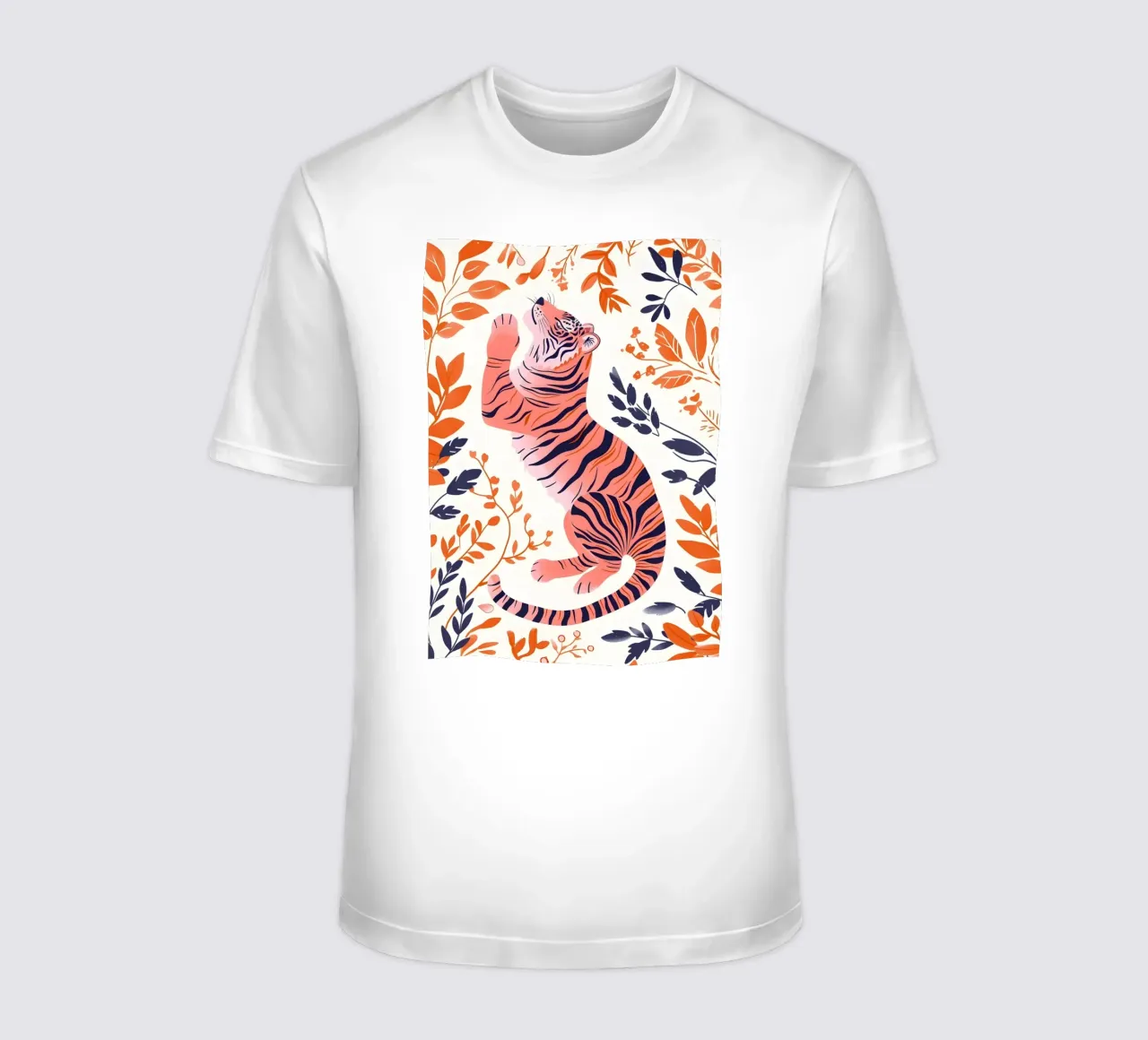 Psichedelico arcobaleno tigrato a strisce Pop Art astratto t-shirt da NorwesClub
