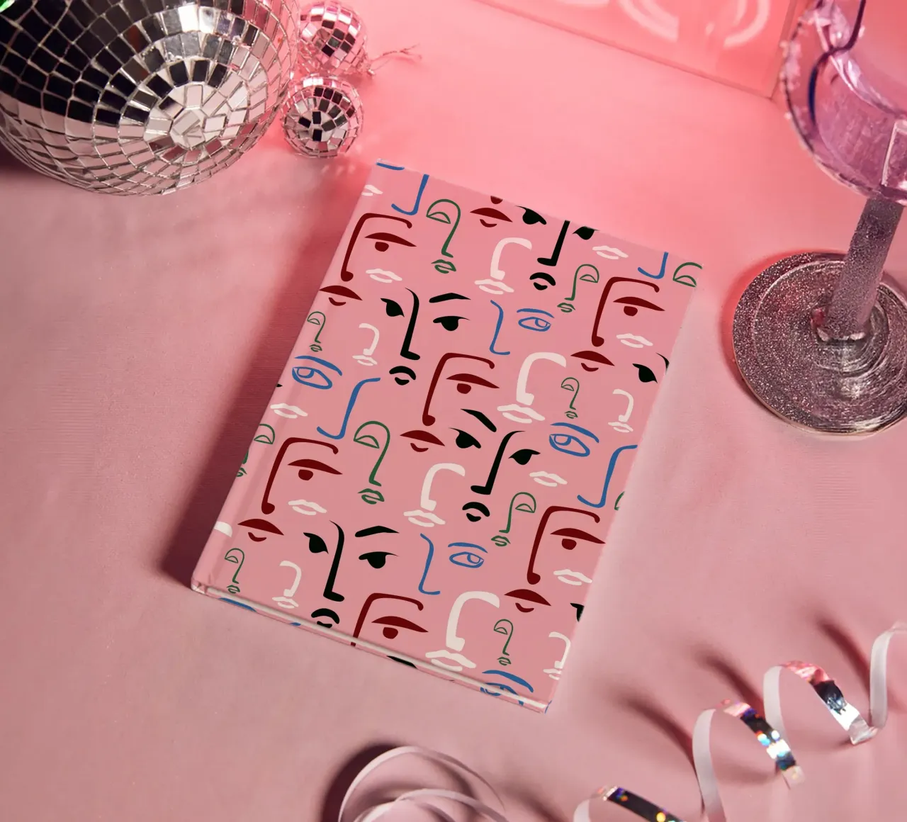 Monochrome Faces notebook by Kintsugi99