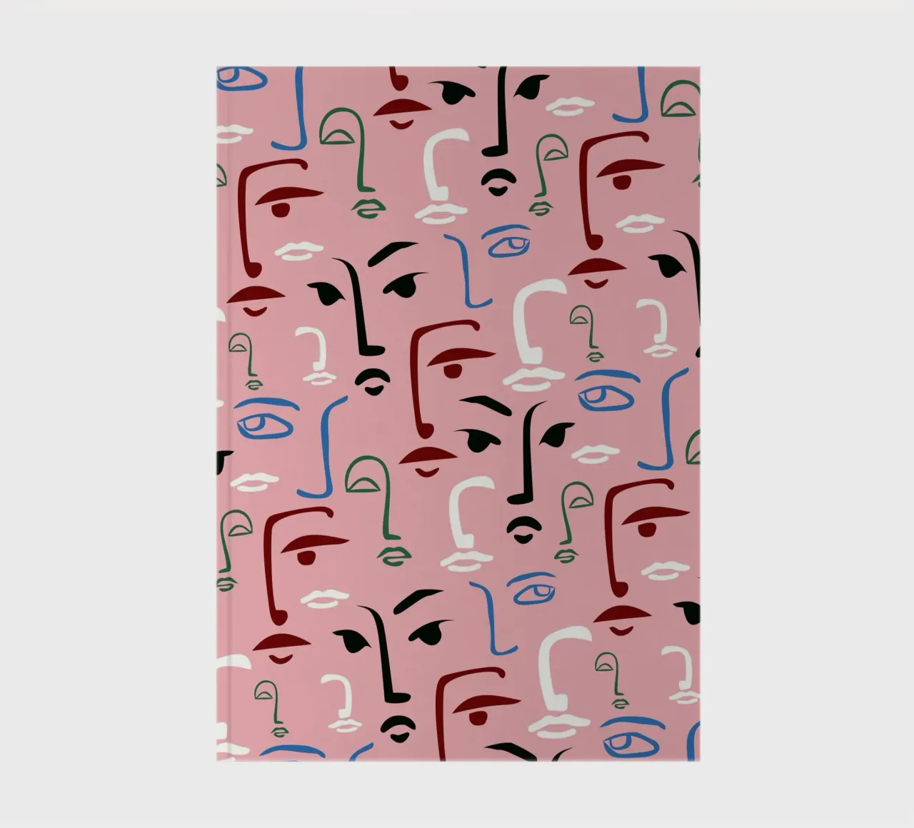 Monochrome Faces notebook by Kintsugi99