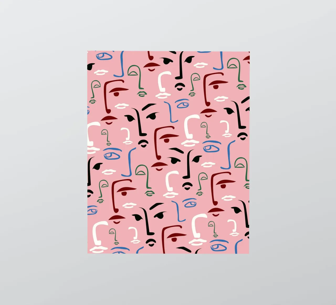 Monochrome Faces sticker by Kintsugi99