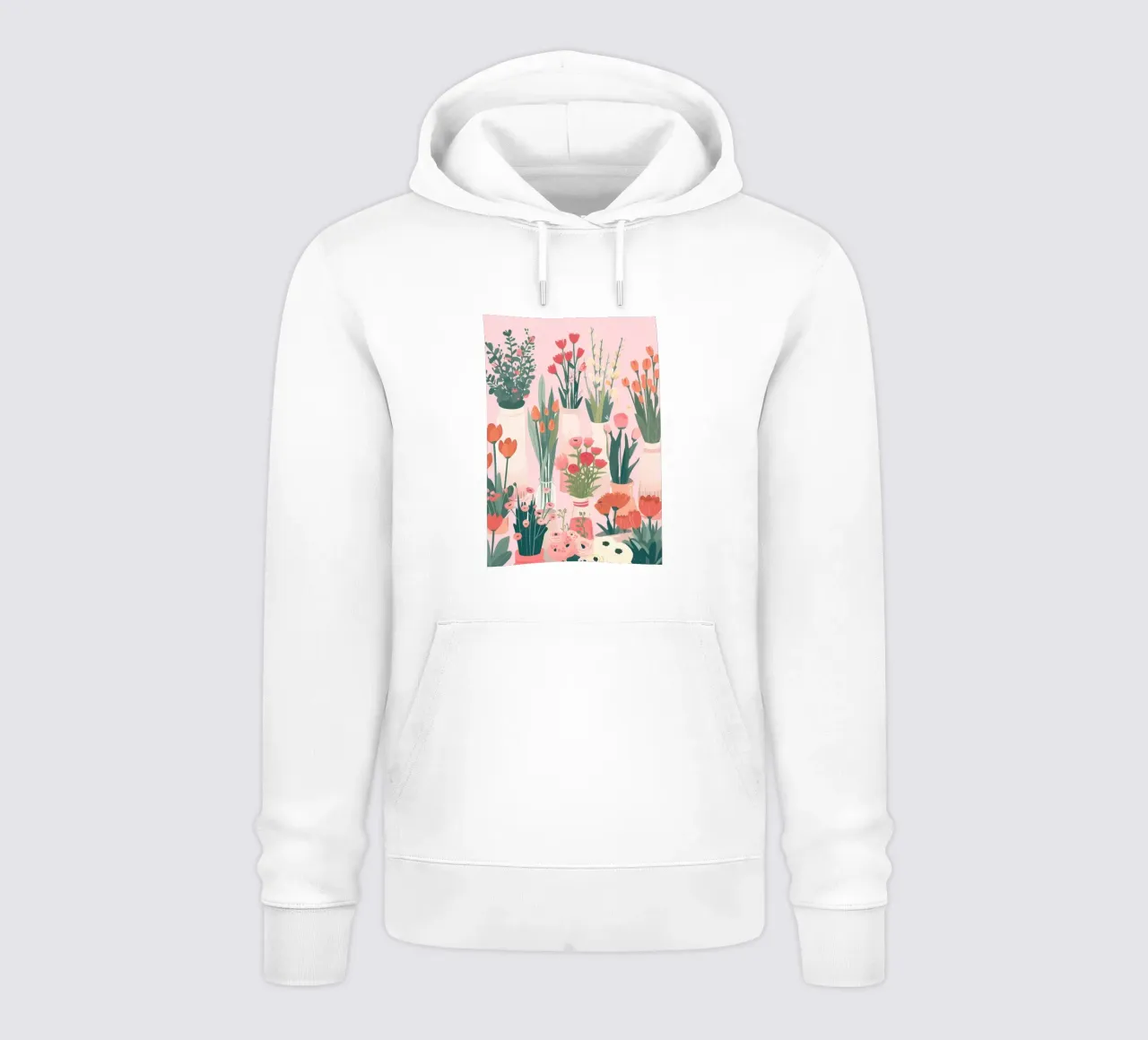 Retro Psychedelic Flower Power Groovy Abstract Art Print sweat à capuche de NorwesClub