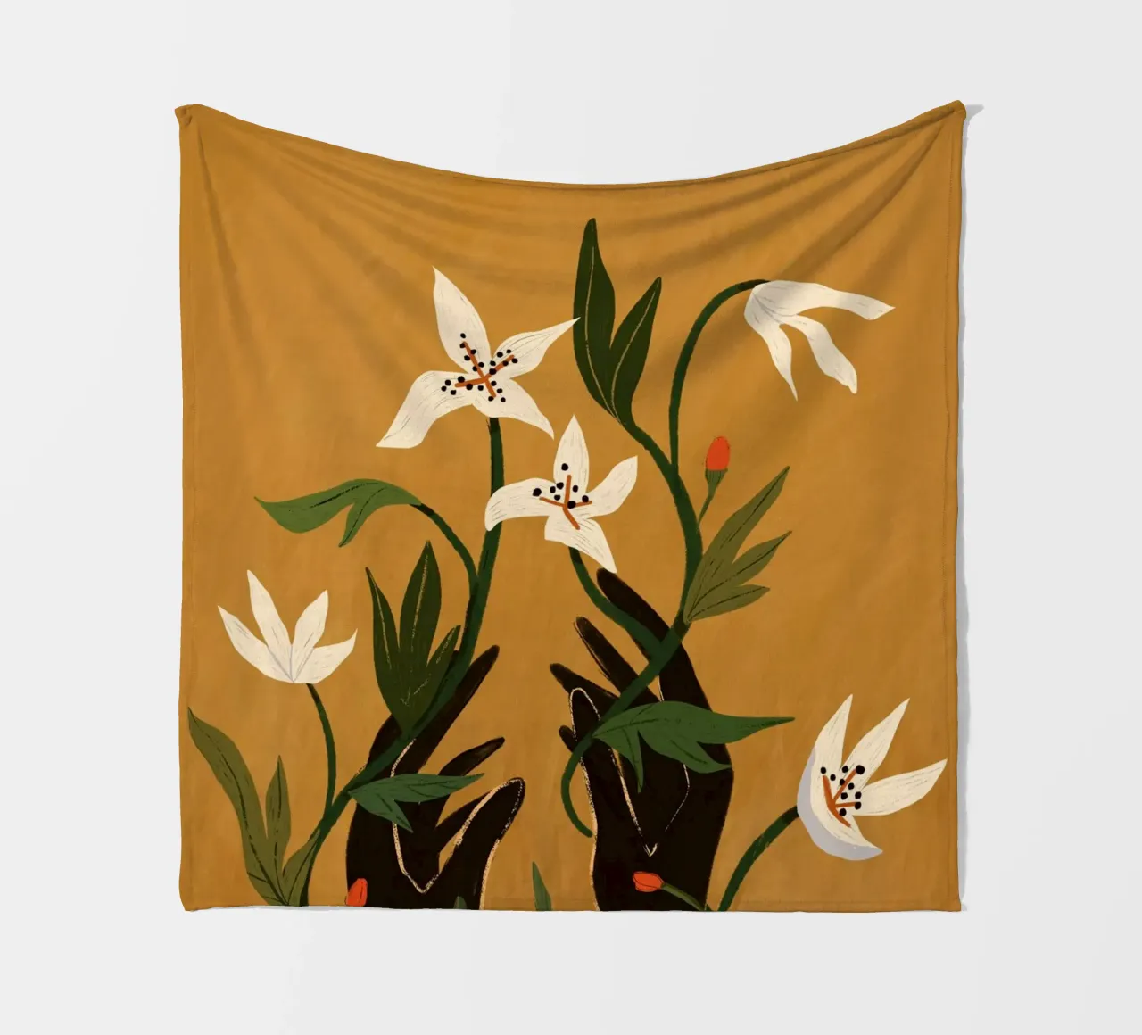 Tangled Fleecedecke von Arty Guava