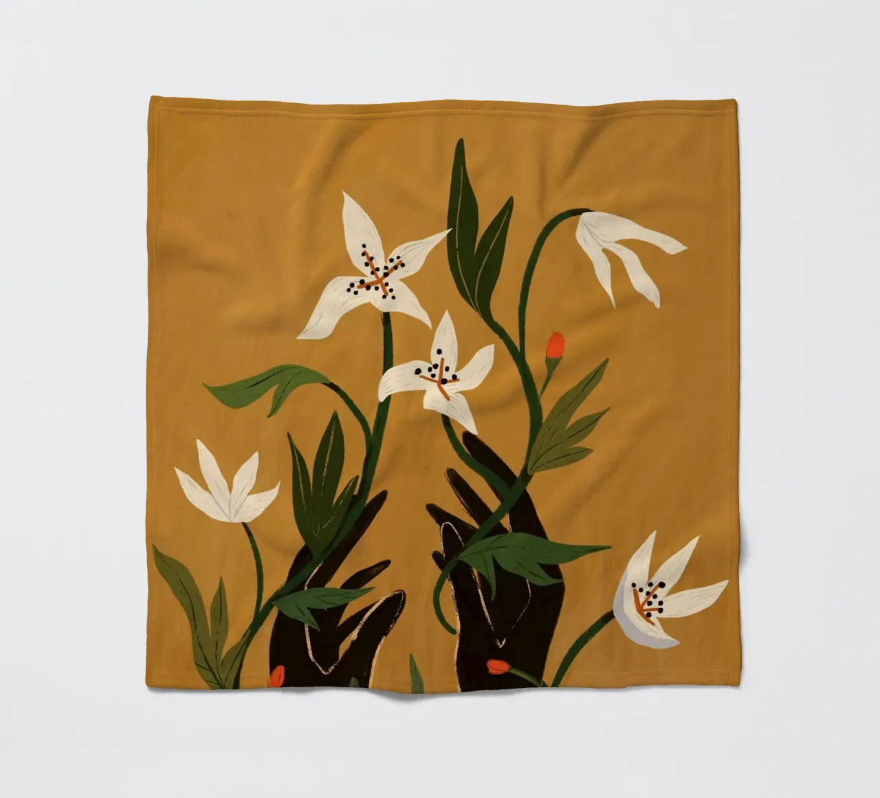 Tangled Fleecedecke von Arty Guava