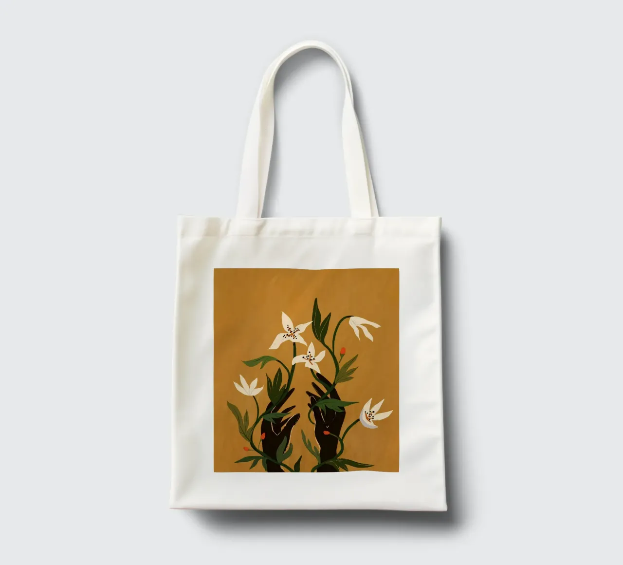 Tangled borsa in juta da Arty Guava